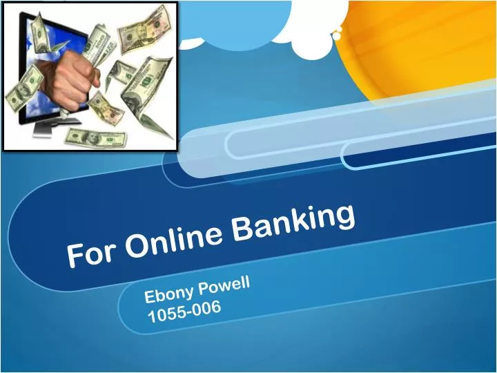 for online banking