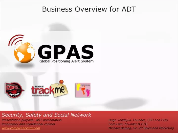 business overview for adt