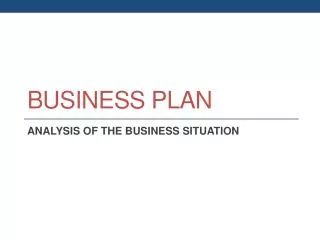 Business Plan