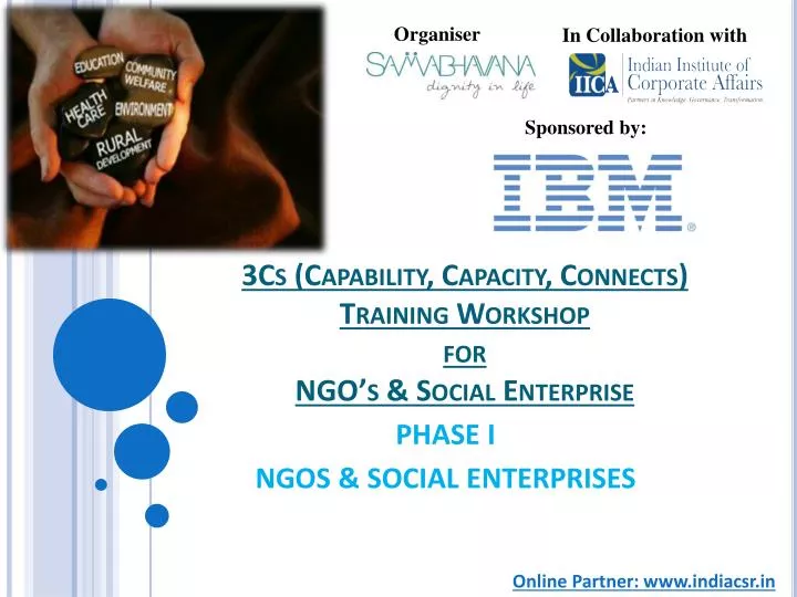 3cs capability capacity connects training workshop for ngo s social enterprise
