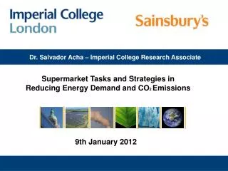 Dr. Salvador Acha – Imperial College Research Associate
