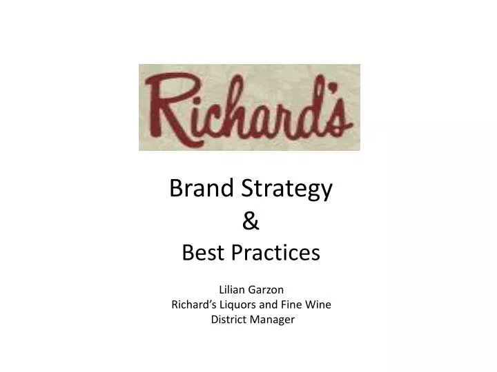 brand strategy best practices