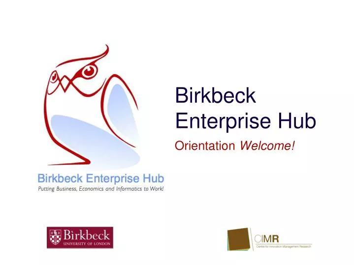 birkbeck enterprise hub