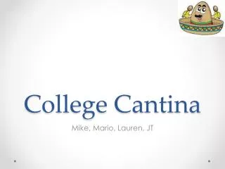 College Cantina