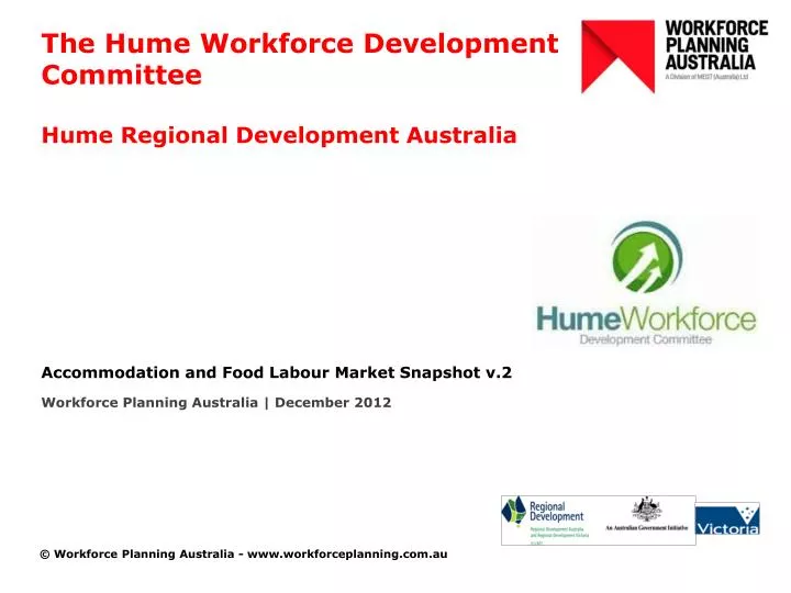 the hume workforce development committee hume regional development australia