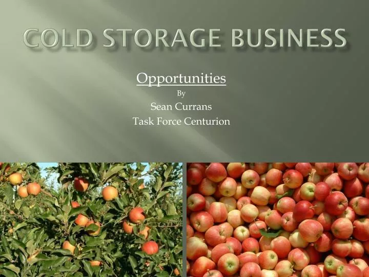 cold storage business