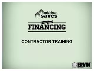 Contractor training