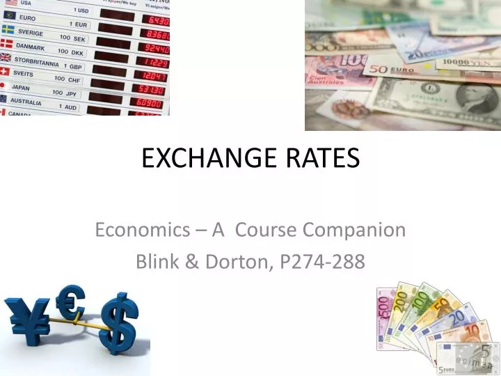 exchange rates