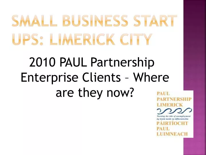 small business start ups limerick city