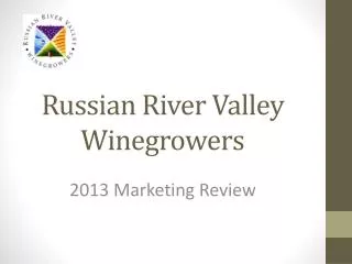 Russian River Valley Winegrowers