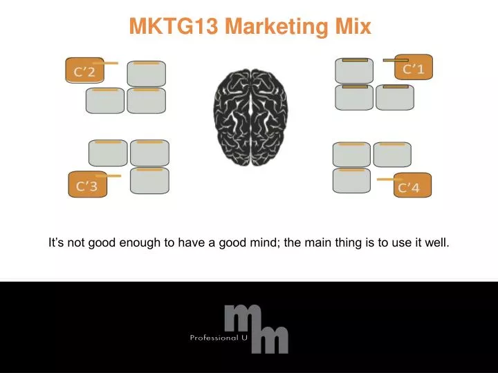 mktg13 marketing mix