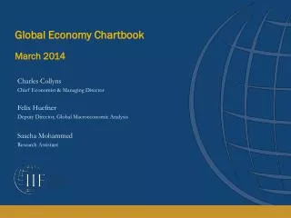 Global Economy Chartbook March 2014