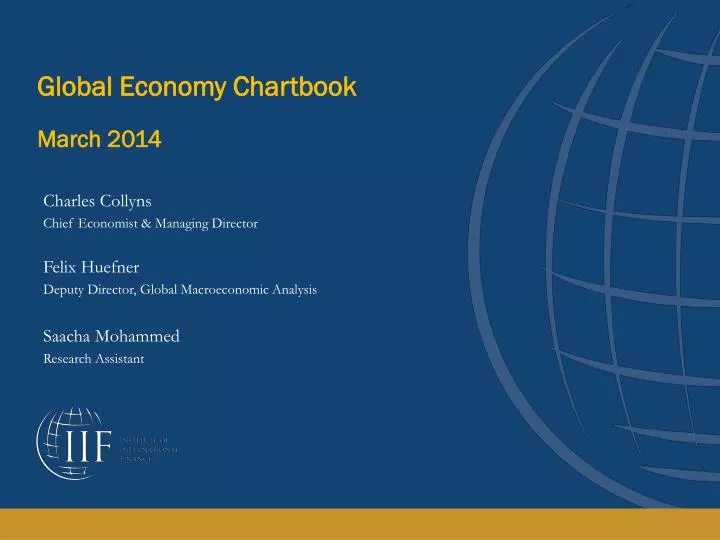 global economy chartbook march 2014