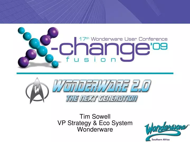 tim sowell vp strategy eco system wonderware