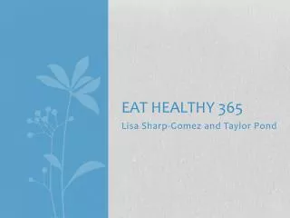 Eat Healthy 365