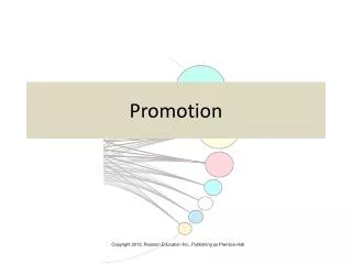 Promotion