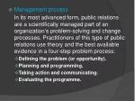Management process - slide 1