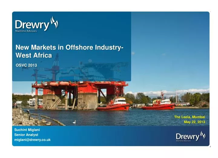 new markets in offshore industry west africa