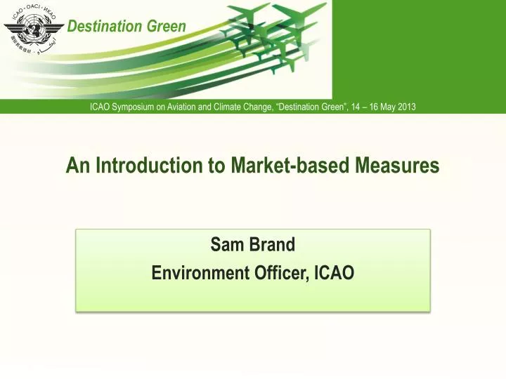 an introduction to market based measures