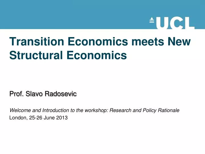 transition economics meets new structural economics
