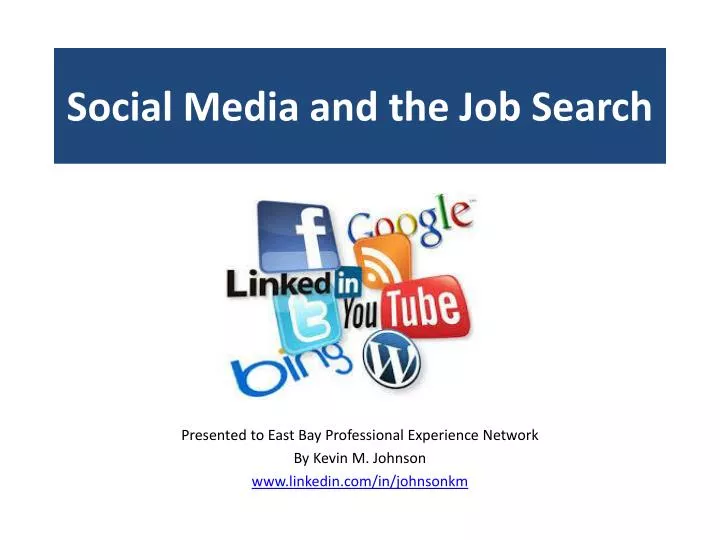 social media and the job search