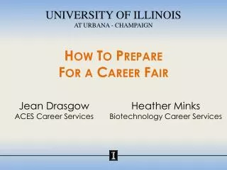 How To Prepare For a Career Fair