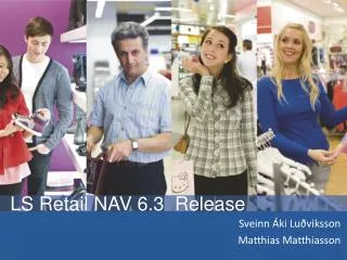 LS Retail NAV 6.3 Release