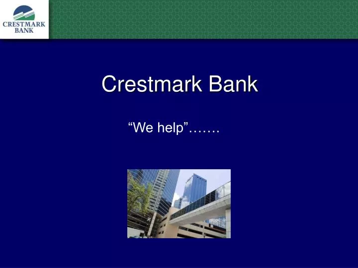 crestmark bank