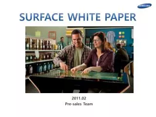 2011.02 Pre-sales Team