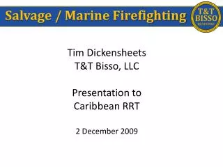 Salvage / Marine Firefighting