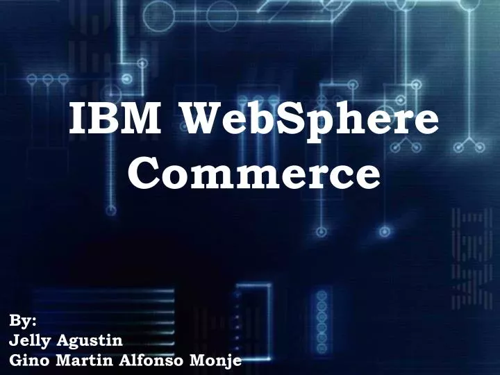 ibm websphere commerce