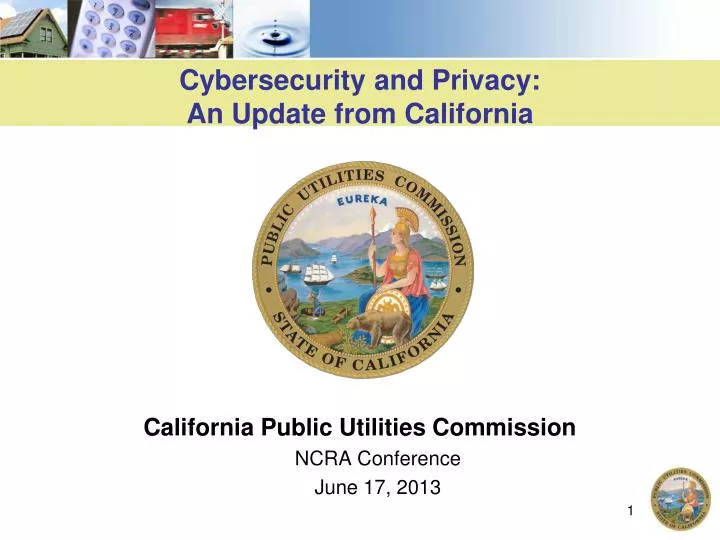 cybersecurity and privacy an update from california