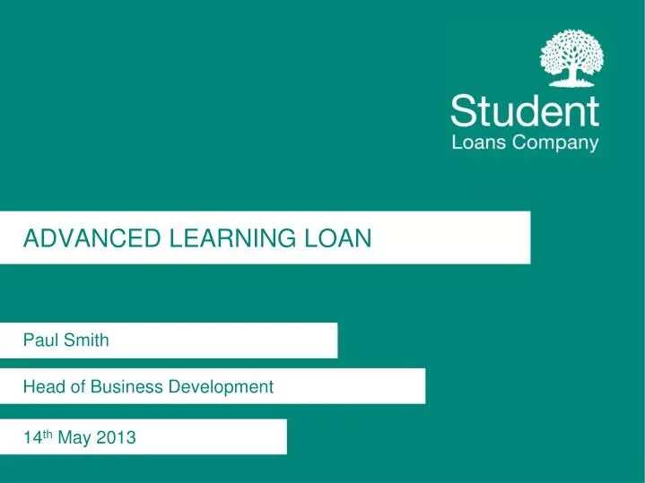 advanced learning loan