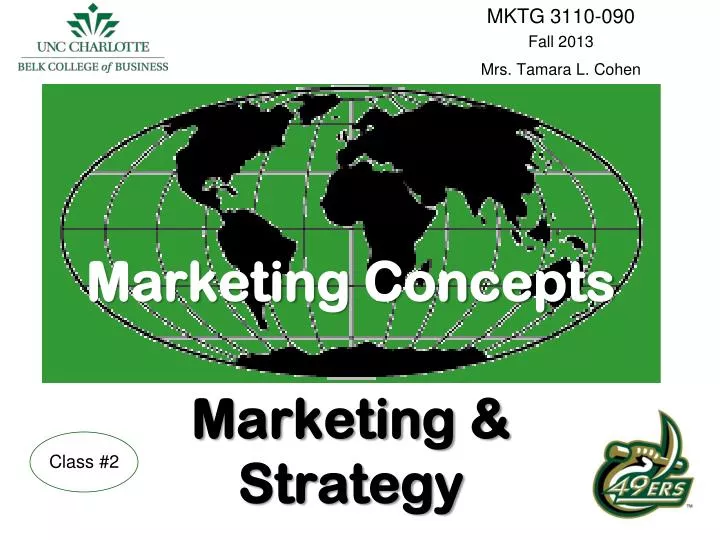 marketing concepts marketing strategy