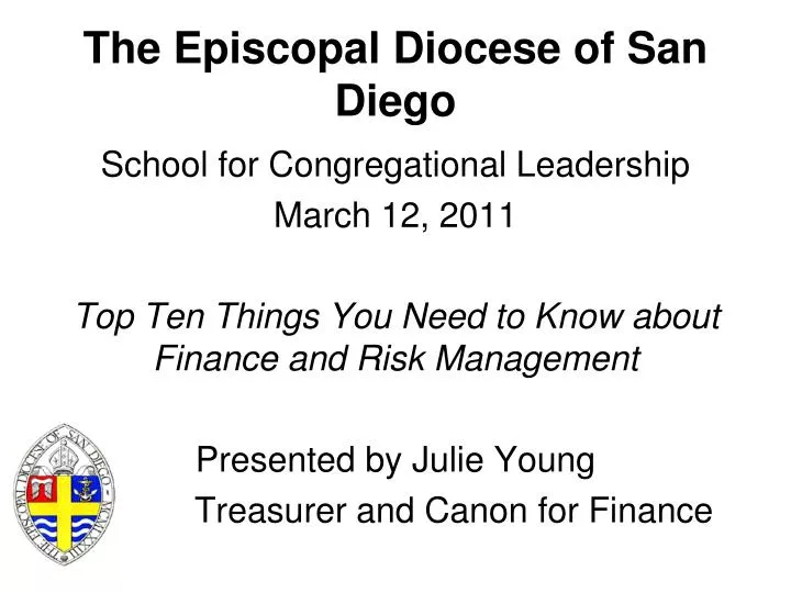 the episcopal diocese of san diego