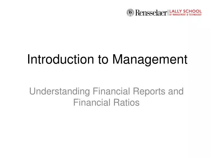 introduction to management