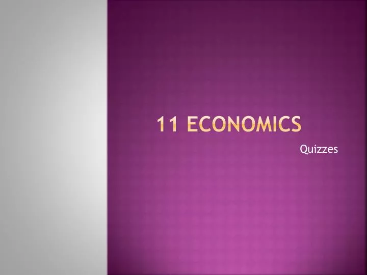 11 economics