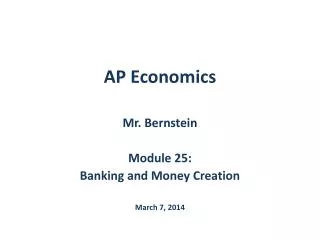 AP Economics