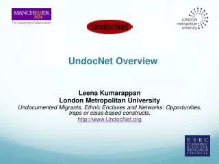 UndocNet Overview