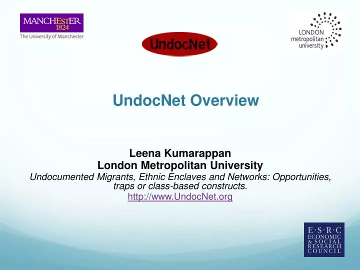 undocnet overview