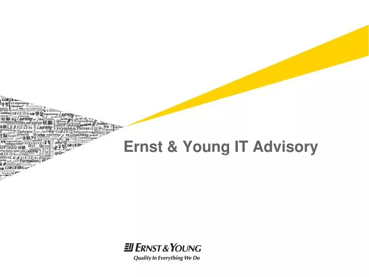 ernst young it advisory