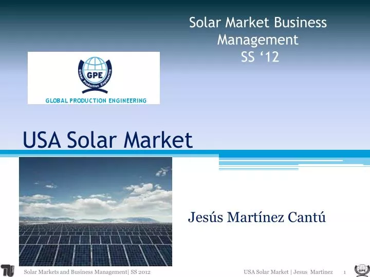 usa solar market