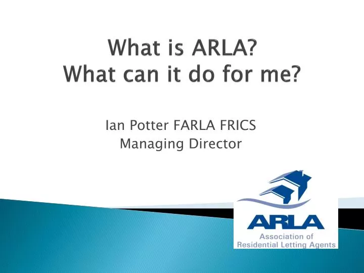 what is arla what can it do for me