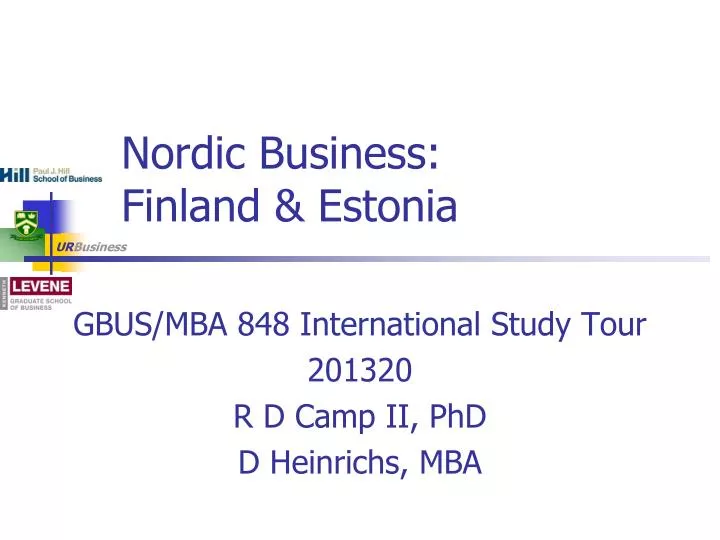 nordic business finland estonia