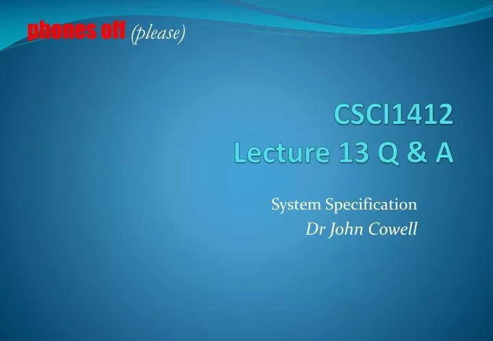 csci1412 lecture 13 q a