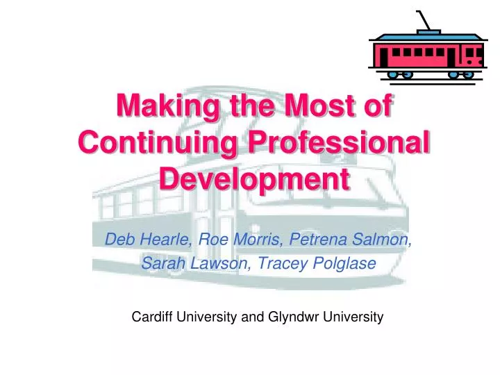 making the most of continuing professional development