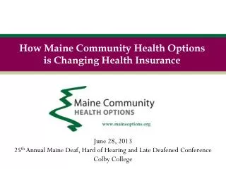 How Maine Community Health Options is Changing Health Insurance
