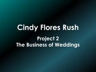 Cindy Flores Rush