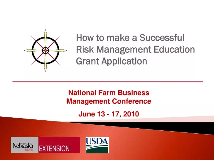 how to make a successful risk management education grant application