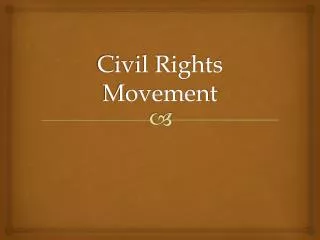 Civil Rights Movement